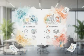 Remove AI watermarks instantly vs. manual editing: which saves more time for back-to-school? visual summary
