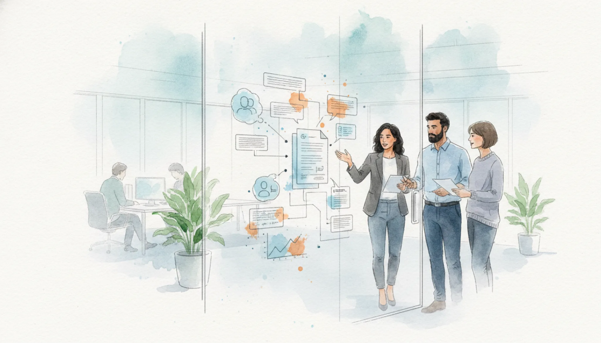 What features matter most in an AI case study generator