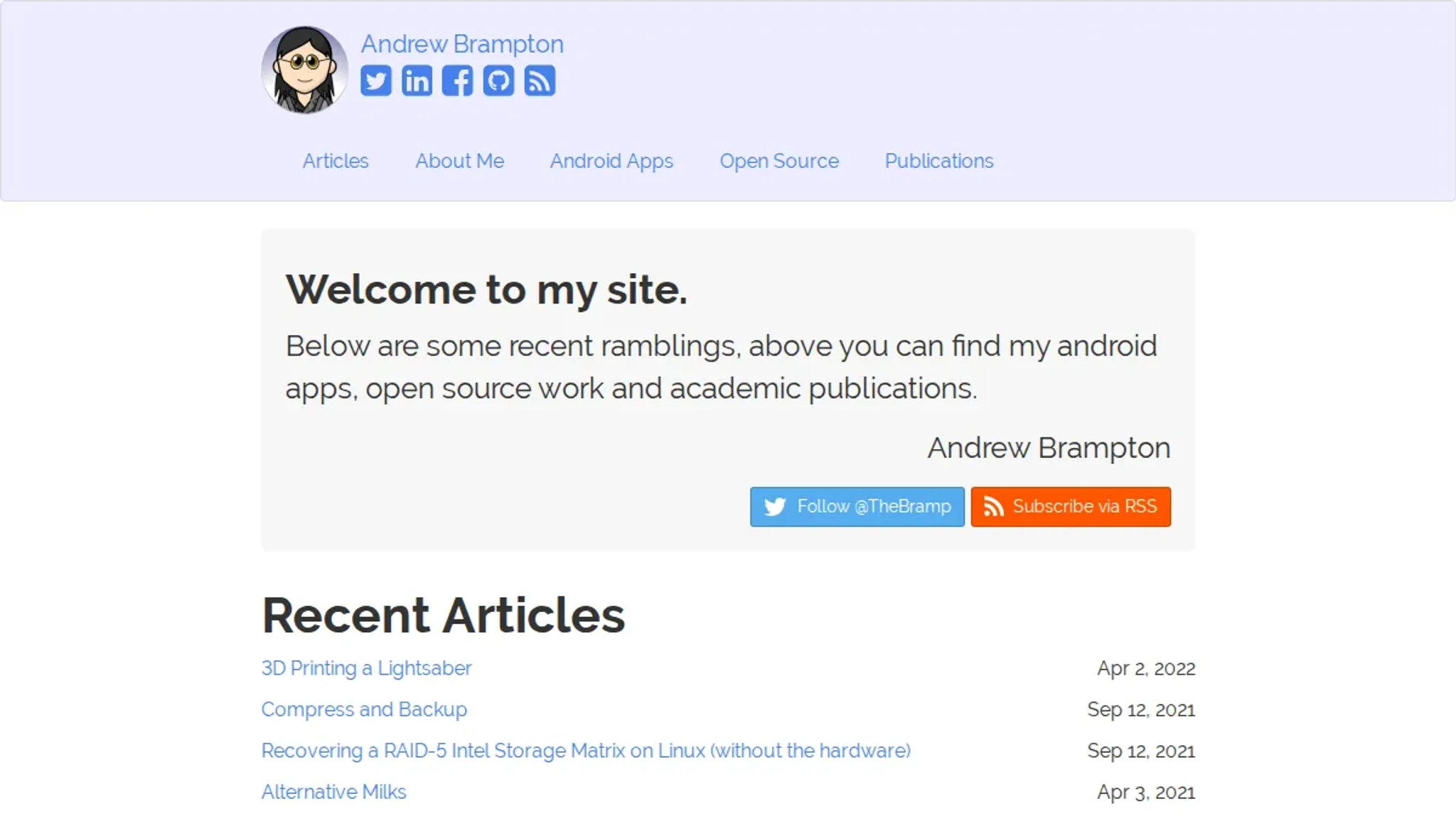 Screenshot of the Bramp homepage, captured October 2026